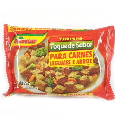 Tempero Toque de Sabor Siamar 50gr